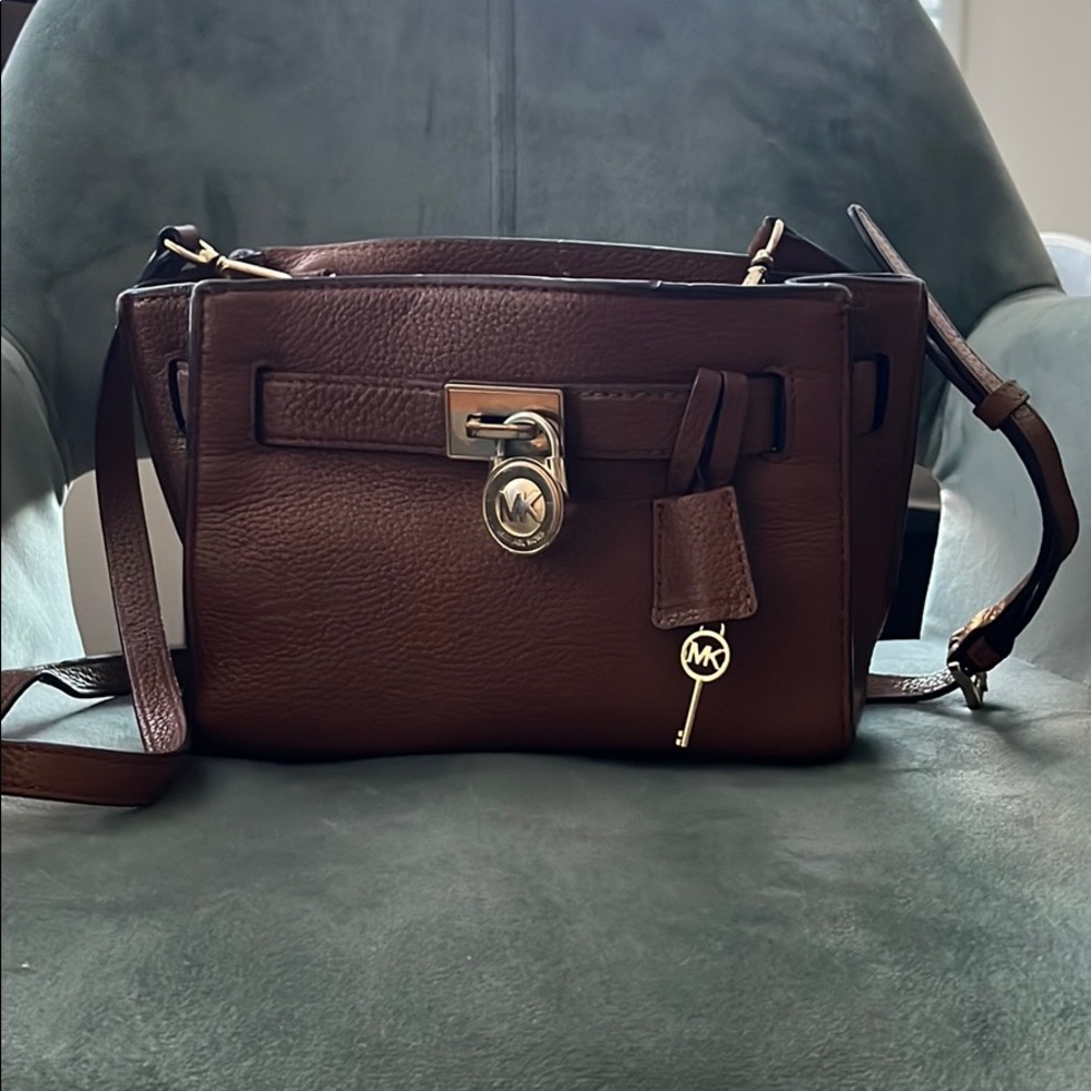 Michael Kors lock satchel